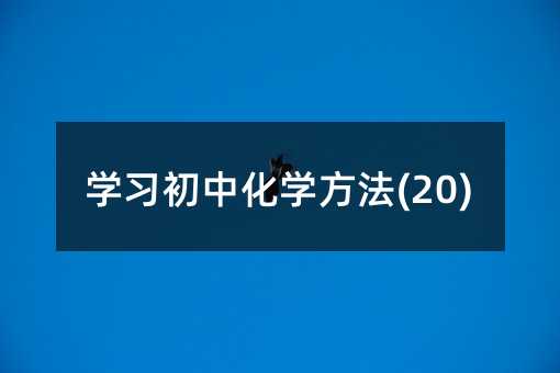 �W�����л��W����(20)